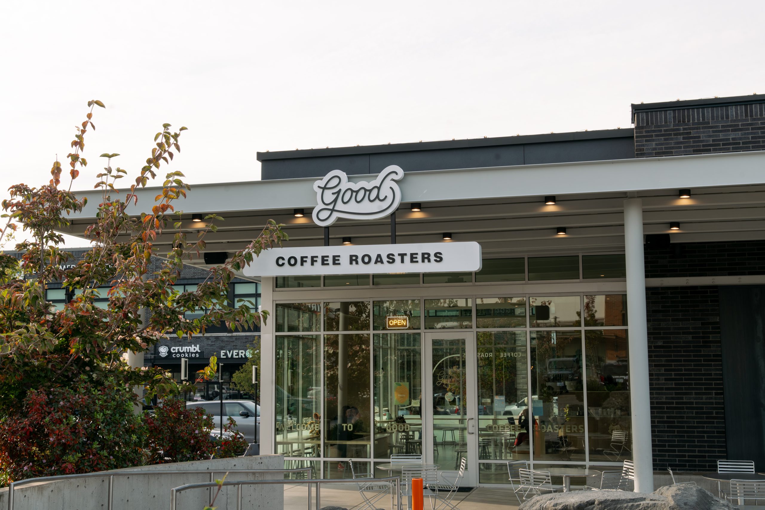 the storefront of a good coffee location